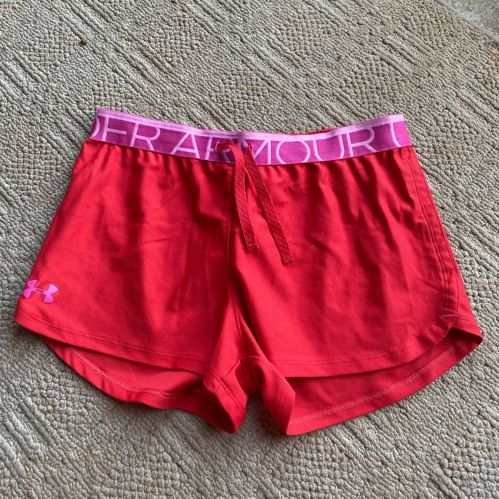 Lot of 3 girls Under Armour Shorts
